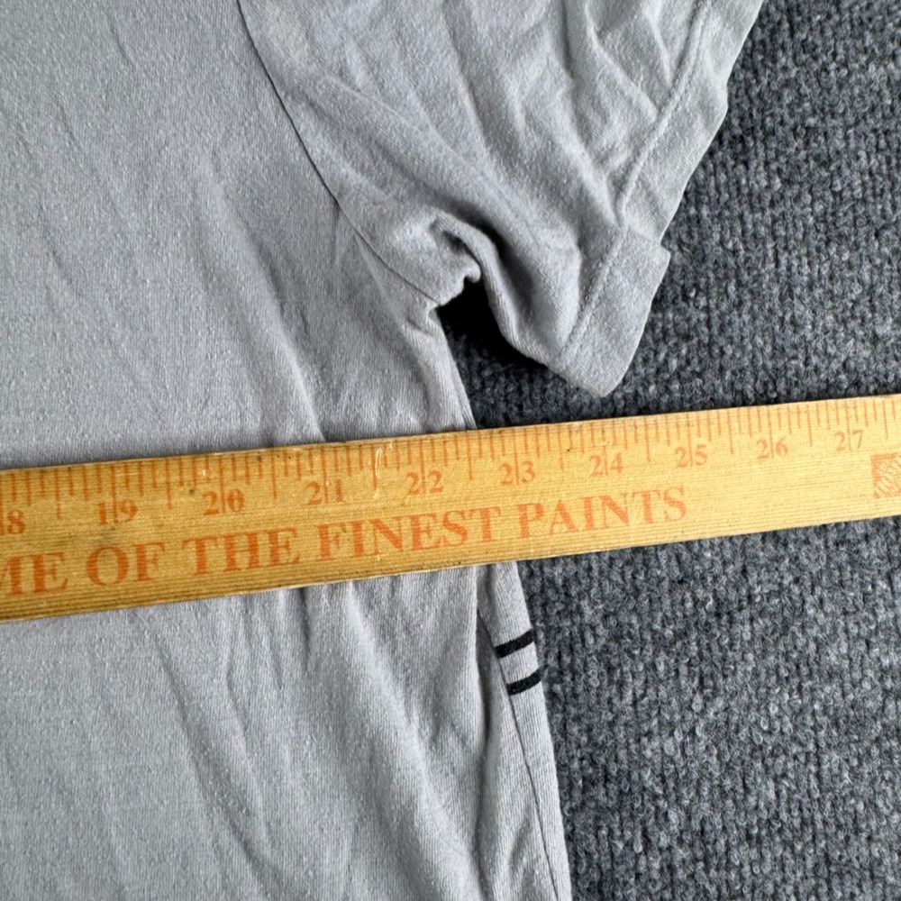 The North Face Mens XL Gray Graphic T-Shirt Short Sleeve Geometric Arc Logo Tee - Picture 3 of 6